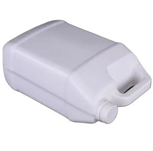 Botella de plástico HDPE cuadrada blanca vacía para embalaje de desinfectante y almacenamiento de cosméticos - Product Image 3