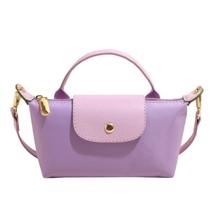 Sac bandoulière mini tendance avec sangle réglable pour femme, sacs à main, sacs fourre-tout à fermeture éclair en nylon imperméable, faible MOQ - Product Image 5