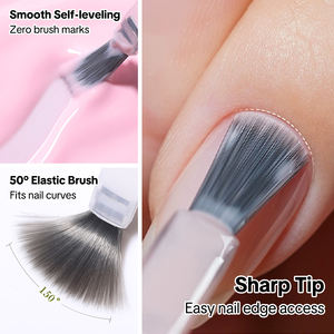 Esmalte de Uñas en Gel LED UV HEMA DI HEMA Free Soak Off, 5000 Colores, Pincel de Punta Fina, Sin Rayas, para Salón Comercial, Muestras Gratis - Product Image 4