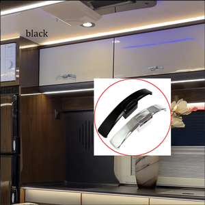 Kẽm push button xử lý khóa cho RV & đồ nội thất tủ cong Bow xử lý với Bounce khóa cho Locker & Ổ khóa cửa - Product Image 6