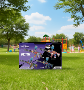 Ectic M416 Pistola Elettrica a Gel in Plastica con Luci e Infrarossi per Bambini da 8 a 13 Anni, Giocattolo Sportivo Unisex - Product Image 2