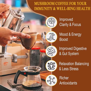 Café Instantáneo de Melena de León de Marca Privada con Chocolate Arábica y 7 Superalimentos en Polvo - Product Image 2