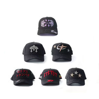 Gorras de Béisbol 100% Nuevas y Originales de Gamuza con Logotipo Bordado en 3D, Visera Curva, 5 Paneles, G5 Danny Hats, Mago, Código NFC, X Sad Boys