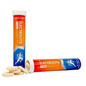 Comprimés effervescents électrolytiques OEM en gros, compléments alimentaires pour reconstituer l'énergie corporelle, multivitamines - Product Image 2