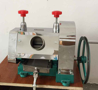 Presse-canne à sucre manuelle compacte – Machine à jus de canne à sucre