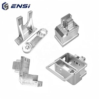 Pièces usinées CNC en aluminium 6061, fraisage 5 axes, tournage, anodisées, précision ±0,01 mm, supports de montage pour équipement d'automatisation