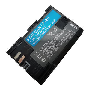 7.2v 2750mah lp e6 lp6 LP-E6 e6n कैमरा बैटरी के लिए e6n कैमरा बैटरी - Product Image 2