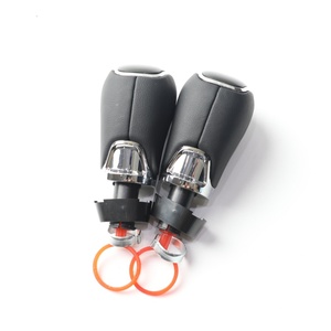 DSG pomello del cambio in pelle copertura laterale parti interne <span class=keywords><strong>accessori</strong></span> per <span class=keywords><strong>Skoda</strong></span> Octavia superba Fabia <span class=keywords><strong>Rapid</strong></span> Yeti - Product Image 2