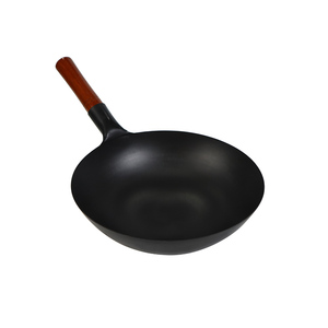 <span class=keywords><strong>Wok</strong></span> de <span class=keywords><strong>Pékin</strong></span> sans revêtement chimique, léger, commercial, fin, antiadhésif, en acier au carbone, compatible avec les cuisinières à induction - Product Image 5
