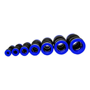 Accesorios Neumáticos de la Serie PU, Conector Neumático Rápido de Plástico para Manguera, 4/5/6/8/10/12/14/16mm, Azul - Product Image 4