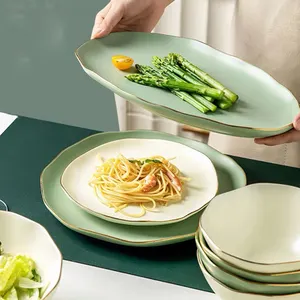 Factory Supply Top Quality unbreakable porcelain plates set porcelain plates dinner porcelain plates