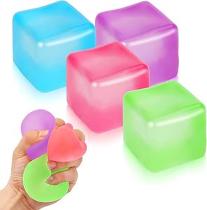Jouet sensoriel anti-stress Schylling <span class=keywords><strong>Nice</strong></span> Cube – Jouet de décompression carré à presser pour soulager le stress - Product Image 1