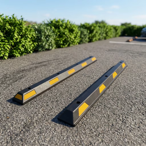 ROADSAFE Ferma-Carrozzia Portatile in Gomma per Parcheggi, 56cm-183cm - Product Image 3