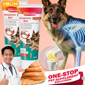 เจลเสริมอาหารสำหรับสุนัข ช่วยระบบย่อยอาหาร ดูแลสุขภาพทางเดินอาหาร โปรไบโอติก อาหารเสริมสำหรับสัตว์เลี้ยง รับผลิตแบบ OEM/ODM - Product Image 1