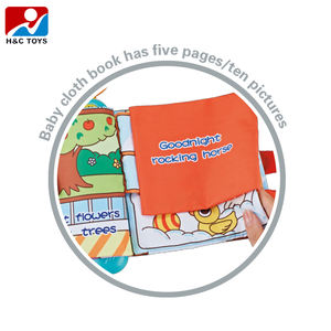 Libro de <span class=keywords><strong>cuentos</strong></span> <span class=keywords><strong>para</strong></span> niños pequeños, juguete de música eléctrica, tela suave, libro de tela <span class=keywords><strong>para</strong></span> bebés - Product Image 4