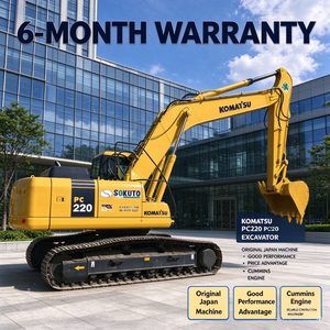 Excavadora Hidráulica Komatsu PC220-7 Fabricada en Japón, Excavadora de Construcción de 22t de Segunda Mano en Buen Estado de Funcionamiento - Product Image 1