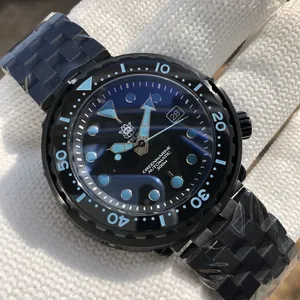 在庫あり! SD1975XT SteelDiveカスタマイズスタイルRelojes316Lステンレス鋼高級自動メカニカルダイビング腕時計