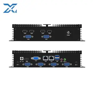 Fanless PFsense Firewall decoder xxxporn mini pc core i7 Gigabit Ethernet Intel 211AT Network Appliance mini computer suppliers