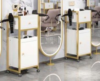 Nouvelle armoire de salon de coiffure, table à outils, étagère spéciale pour coiffeur, miroir de sol pour salon de coiffure, armoire de table