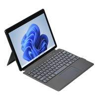 Nouveau clavier sans fil ultra-fin USB-C 78 touches pleine taille pour tablette Surface Pro X Pro 8, mécanisme ciseaux, batterie 100h 300mAh