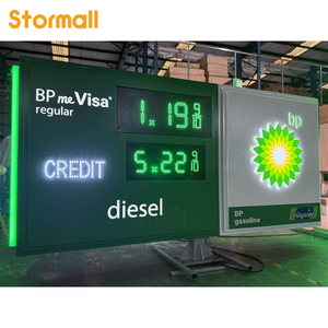 Insegna LED per Esterni IP65 Impermeabile e Resistente alle Intemperie con Animazione per Prezzi Carburante Stazioni di Servizio - Product Image 3