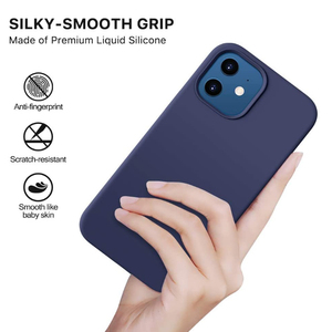 Custodia di Lusso Originale in Silicone per <span class=keywords><strong>iPhone</strong></span> <span class=keywords><strong>11</strong></span> Pro SE 2, Protezione Morbida per <span class=keywords><strong>iPhone</strong></span> X XR 12 12pro Max <span class=keywords><strong>11</strong></span> 7 8, <span class=keywords><strong>Cover</strong></span> per Smartphone - Product Image 4