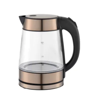 1.7L Classic Home Appliance 2200W High Power Fast Boiling Healty Glass Electric Water Kettle