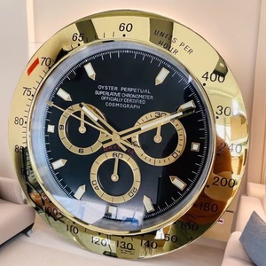 Grande Orologio <span class=keywords><strong>da</strong></span> <span class=keywords><strong>Parete</strong></span> Digitale 3D in Metallo Dorato, <span class=keywords><strong>Design</strong></span> Artistico Art Deco, Decorazione Moderna di Lusso per la Casa - Product Image 2