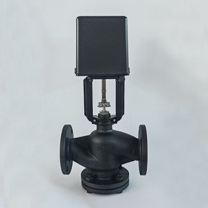Válvula de vapor eléctrica Love DN20 a DN150 con sellado hermético y control de temperatura para tratamiento de aguas residuales - Product Image 1