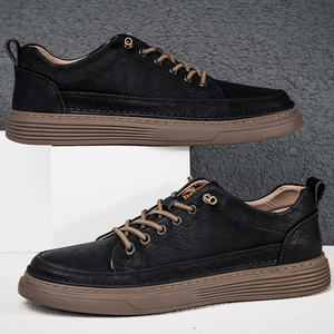 <span class=keywords><strong>Scarpe</strong></span> sportive da esterno, <span class=keywords><strong>scarpe</strong></span> in pelle fatte a mano, <span class=keywords><strong>scarpe</strong></span> casual da uomo per camminare - Product Image 3