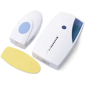 Push Button Type 12V Battery Operated Wireless Apartment Doorbell Wireless Ringtone For Home