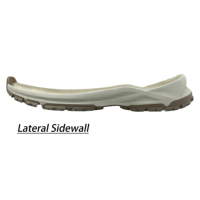 Semelle de chaussure adulte antidérapante en caoutchouc MD vert fluorescent avec logo personnalisé, tailles 35-46, pour baskets athlétiques, semelle Phylon OEM