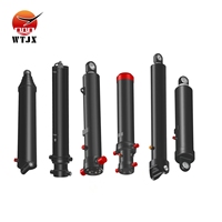Kit hydraulique télescopique pour camion à benne basculante avant