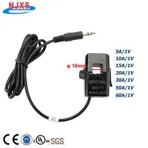 Split Core Current Transformer OPCT10ATL with 3.5mm Audio Output Cable