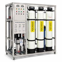 Système de dessalement d'eau de mer industriel de 0,25T à 100T, fabricant direct de systèmes de traitement d'eau potable par osmose inverse