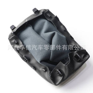 Pomo de palanca de cambios para Peugeot 2008A94, de plástico PU, mate, electrochapado, negro brillante, ergonómico. - Product Image 5