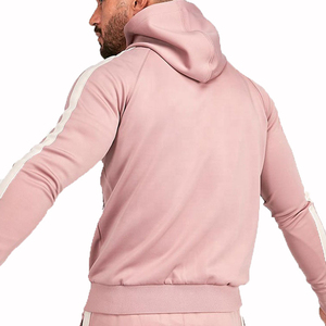Nouvel ensemble de survêtement pour homme 2026, personnalisé et imprimé, avec poches zippées, veste décontractée et pantalon de jogging deux pièces - Product Image 6
