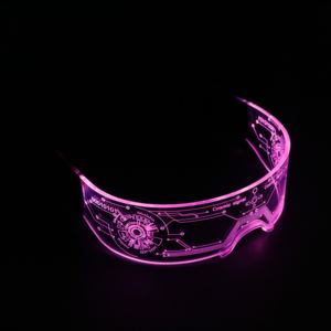 نظارات سيبيربانت قابلة للطي لاسلكية ليد بشعار مخصص الأكثر مبيعًا نظارات مضيئة للحفلات والهذيان بسعر المصنع في يوم الأب - Product Image 5