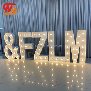 SMOOTH LED Marquee <b>Letters</b> Warm White Large Alphabet <b>Letters</b> for Wedding Party Event Decoration - Product Image 4