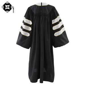 Túnica de Graduación Doctoral en Oferta, Personalizada con Logotipo Bordado, Túnica de Graduación de Doctorado - Product Image 5