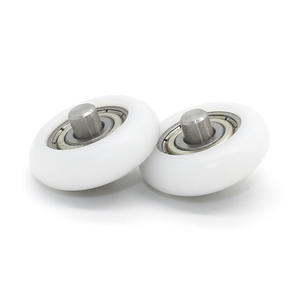 Poulies à roulement à billes revêtues de plastique S605ZZ, roues de guidage pour portes de meubles, fenêtres, portes coulissantes, petits rouleaux, directement de l'usine - Product Image 4