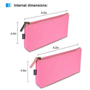 Neoprene Foldable Cosmetic Organizer Bag <b>Makeup</b> Brush Case <b>Holder</b> Pencil Case Travel Storage Bag - Product Image 4
