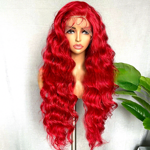 Parrucche Sintetiche 13x4 Body Wave Lace Front Marrone <span class=keywords><strong>Chiaro</strong></span> Senza Colla per Donne Nere, Densità 150%, Pizzo Svizzero, Pre-Plucked con Baby Hair - Product Image 4