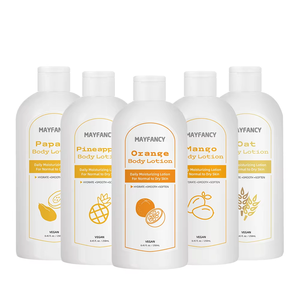 Lozione per il corpo rivitalizzante all'arancia 250ml energizzante profumo di agrumi con Aloe Vera e olio di Jojoba - Product Image 3