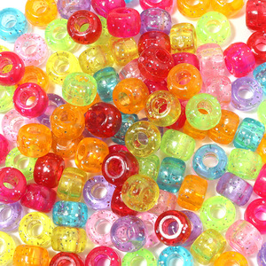 6*9mm grand trou corde <span class=keywords><strong>perles</strong></span> queue <span class=keywords><strong>de</strong></span> cheval perruque <span class=keywords><strong>perles</strong></span> en vrac solide clair mat brillant paillettes noël Halloween couleur bricolage bijoux <span class=keywords><strong>perles</strong></span> - Product Image 4