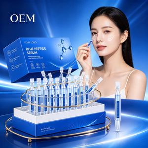 เซรั่มบำรุงผิวหน้าสูตรใหม่ OEM บลูคอปเปอร์เปปไทด์ ช่วยกระชับรูขุมขน ชะลอวัย ปราศจากพาราเบน ไม่ทดลองกับสัตว์ พกพาสะดวก - Product Image 4