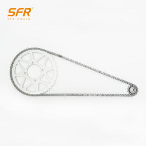 Juego de <span class=keywords><strong>Cadena</strong></span> y Piñón de Acero <span class=keywords><strong>428H</strong></span>-120L para Motocicleta Eléctrica, Nuevo, Transmisiones para Sur-Ron Light Bee X - Product Image 4