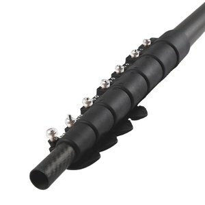Mât Télescopique en Fibre de Carbone de Haute Qualité, <span class=keywords><strong>Pince</strong></span> de Mât Télescopique en Fibre de Carbone de <span class=keywords><strong>2m</strong></span> à 20m - Product Image 4