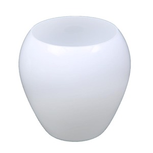 Bán Sỉ Đèn Thủy Tinh Màu Trắng Đá Mắt Mèo Bóng Đèn Thủy Tinh Tròn Bóng Thay Thế Cổ Điển Cho Đèn Treo - Product Image 2