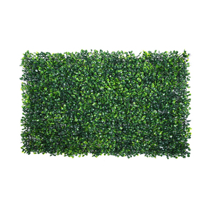 高品質プラスチック製人工多肉植物、花と草付き、100x100x6CM、屋内外兼用 - Product Image 1